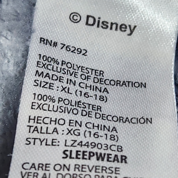 The NIGHTMARE BEFORE CHRISTMAS Fleece Onesie - Picture 11 of 12